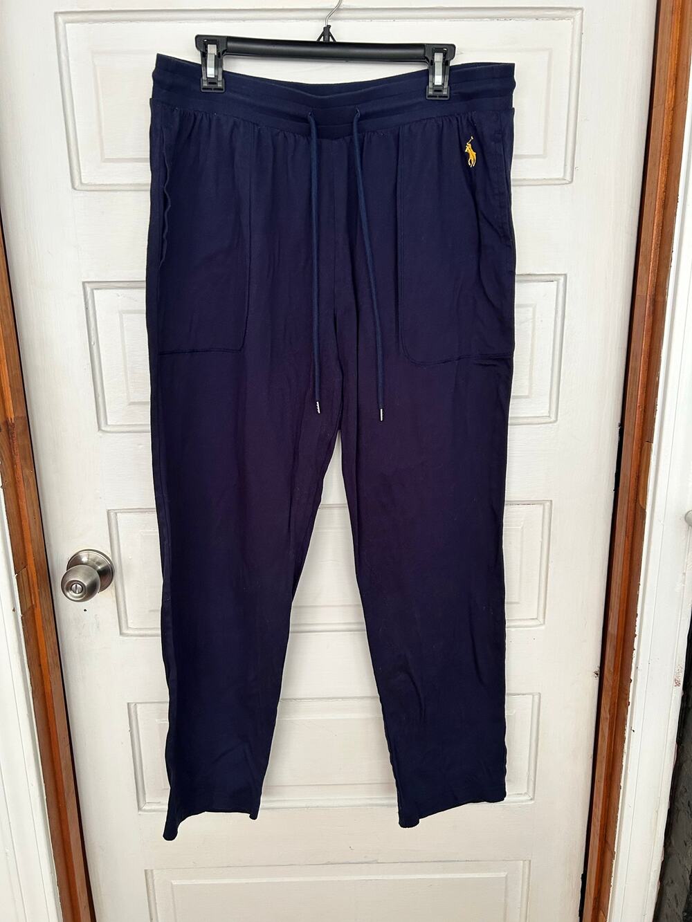 Polo Ralph Lauren Sleep Draw String Pants Navy 100% Cotton Men's XL